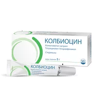 Изображение товара Колбиоцин мазь глазная, 5г