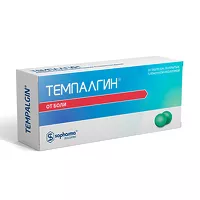 Изображение товара Темпалгин таблетки покрыт. п/о, №20