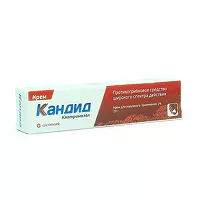 Изображение товара Кандид крем д/наружн. прим. 1%, 20г