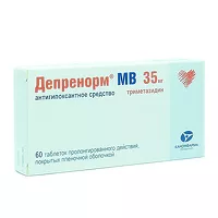 Изображение товара Депренорм МВ таблетки пролонг.действ.покрыт.об. 35мг, №60