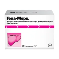 Гепа-мерц гран. д/пригот. р-ра д/приема внутрь, 5г №30