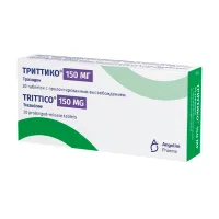 Изображение товара Триттико таблетки с пролонг. высвоб. 150мг, №20