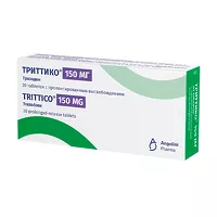 Изображение товара Триттико таблетки с пролонг. высвоб. 150мг, №20