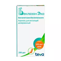 Изображение товара Беклазон Эко аэроз. д/ингал. доз. 100мкг/доза, 200доз