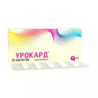 Изображение товара Урокард таблетки 4мг, №30