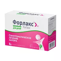 Изображение товара Форлакс порошок д/пригот. р-ра д/приема внутрь для детей, 4г №20