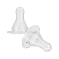 Изображение товара Курносики соски молочные силиконовые средний поток (3+мес), 2шт