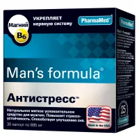 Изображение товара Man's formula Антистресс капсулы, №30