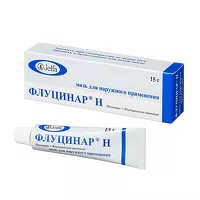 Изображение товара Флуцинар Н мазь д/наружн. прим. 0,025%, 15г