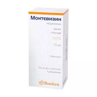 Изображение товара Монтевизин капли глазные 0,05%, 10мл