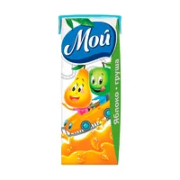 Изображение товара Мой Нектар яблочно-грушевый с мякотью (12+мес), 0,2л