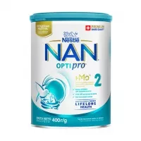 Изображение товара Nestle NAN 2 Optipro сухая молочная смесь (6+мес), 400г