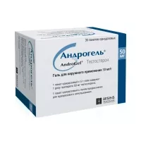 Изображение товара Андрогель гель д/наружн. прим. 1%, 5г №30пакет