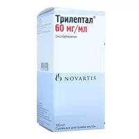 Изображение товара Трилептал суспензия д/приема внутрь 60мг/мл, 100мл