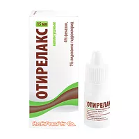 Изображение товара Отирелакс капли ушные, 15мл