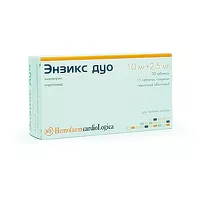Изображение товара Энзикс дуо набор таблеток и капсул 10мг+2.5мг, №45 (30+15)