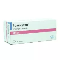 Изображение товара Роаккутан капсулы 20мг, №30