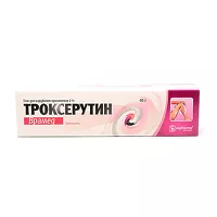 Изображение товара Троксерутин Врамед гель д/наружн. прим. 2%, 40г