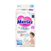 Merries подгузники размер L (9-14кг), №54