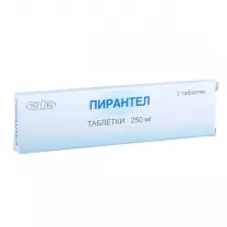 Пирантел таблетки 250мг, №3