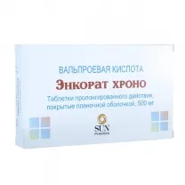 Энкорат Хроно таблетки пролонг.действ.покрыт.об. 500мг, №30
