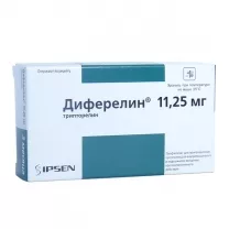 Диферелин лиофилизат д/пригот.сусп. д/инъекций 11,25мг, №1