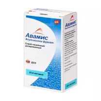 Авамис спрей назальный дозированный 27,5мкг/доза, 120доз