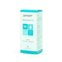 Данцил капли глазн./ушн. 0,3%, 5мл