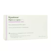Крайнон гель вагинальный, №15 аппликаторы