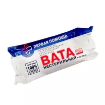 Вата хирургическая нестерильная, 100г