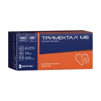 Тримектал МВ таблетки с модиф.высв.покрыт.п/о 35мг, №120