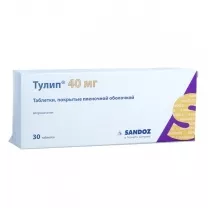Тулип таблетки покрыт. п/о 40мг, №30