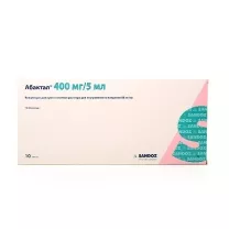 Абактал концентрат д/пригот. р-ра д/в/в введ. 80/5мг/мл, №10, Лек д.д.