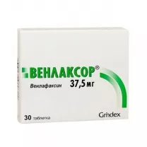 Венлаксор таблетки 37,5мг, №30