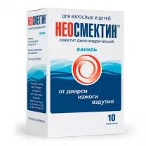 Неосмектин порошок д/пригот.сусп. д/приема внутрь ваниль 3г, №10