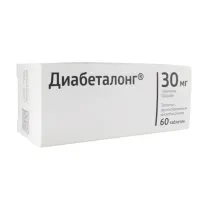 Диабеталонг таблетки с пролонг. высвоб. 30мг, №60,ОАО Синтез