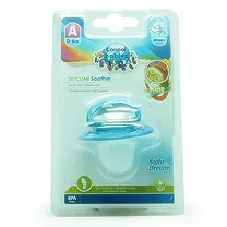 Canpol Babies Night Dreams Силиконовая соска-пустышка (0-6 мес) цвет в ассортименте