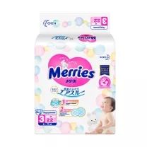 Merries подгузники размер M (6-11кг), №22