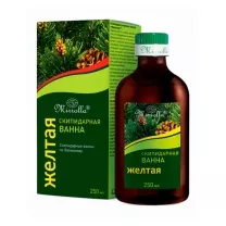 Mirrolla Скипидарная эмульсия для ванн желтая, 250мл