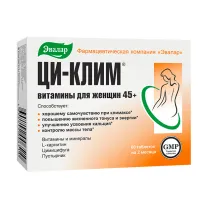 Эвалар Ци-Клим Витамины для женщин 45+ таблетки , №60