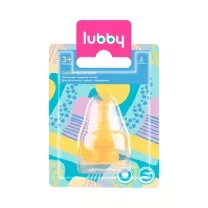 Lubby соска латексная средний поток (3+ мес.), 2шт