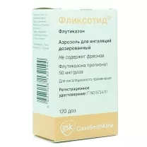 Фликсотид аэроз. д/ингал. доз. 50мкг/доза, 120доз