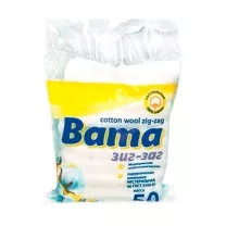 Вата зиг-заг нестерильная, 50г