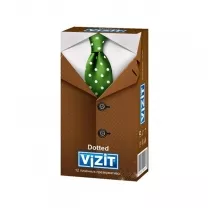 Vizit Dotted презервативы точечные, №12