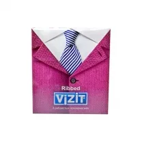 Vizit Ribbed презервативы, №3
