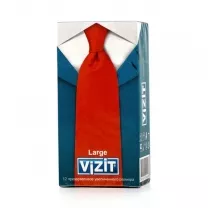 Vizit Large презервативы увеличенный размер, №12