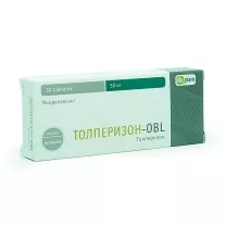 Толперизон-ОВL таблетки п/о 50мг, №30 Оболенское