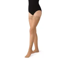 B.Well Orto чулки компрессионные прозрачные с ажурным верхом 2 класс компрессии JW-222 (р.4), цвет Natural