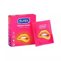 Durex Pleasuremax презервативы с ребрами и пупырышками, №3