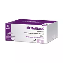 Меманталь таблетки п/о 10мг, №60